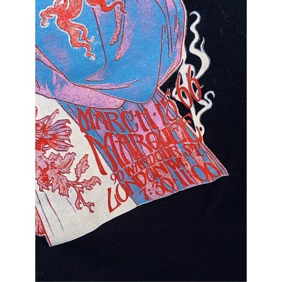 Retro Pink Floyd Bob Masse Studios Hippie London Marquee 1966 T Shirt Size Large - Picture 6 of 6